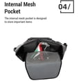 thumbnail image 4 of Large Capacity Bike Panniers Waterproof Bike Rear Rack Bag for, 4 of 8