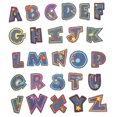 thumbnail image 4 of s Planchar En \ / Coser En Ropa De De Alfabeto Retro Childre Sunnimix Parches de parches de letras Hierro encendido, 4 of 7