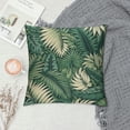 thumbnail image 2 of GOSMITH  Palm Leaf Pillow Cases Green Palm Tree Banana Leaves Tropical Jungle Botanical Plant Throw Pillowcases Cushion Cover Home Decor Pillow for Sofa Bed, 2 of 5