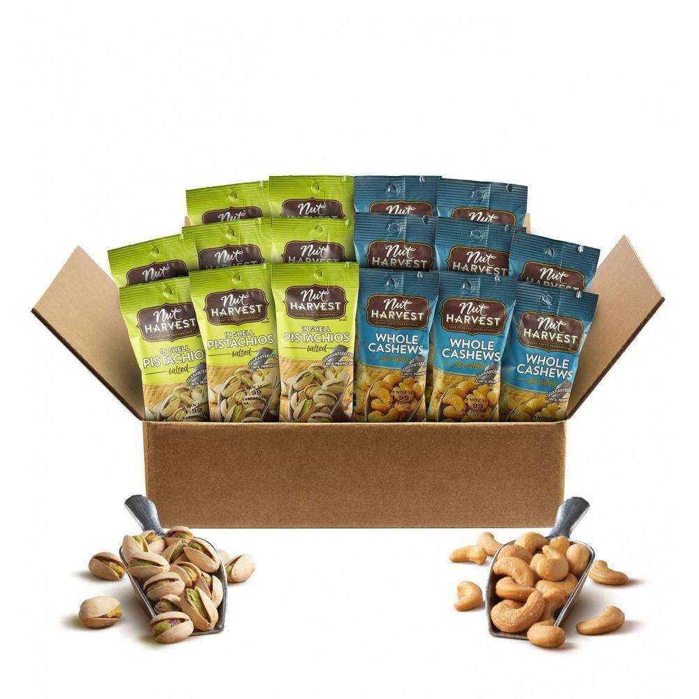 Nut Harvest Premium Nut Mix Variety Pack 16 Count Walmart Com