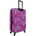 thumbnail image 4 of Travelers Club Bella Caronia 20" Carry-On Voguish Luggage, Style Flora, 3 Piece Set, 4 of 7