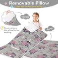 thumbnail image 3 of Pioneer Flower Floral Print Pattern Toddler Nap Mats for Kids Preschool,Sleeping Mat Bag or Kids,Toddler Sleeping Bag,Toddler Nap Mat or Daycare, 3 of 6