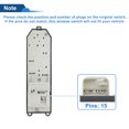thumbnail image 4 of Interruptor de ventana eléctrica del lado del conductor delantero único para Toyota RAV4 2006-2014, interruptor de control de ventana No.8482042190/8482012520 gris, 4 of 7