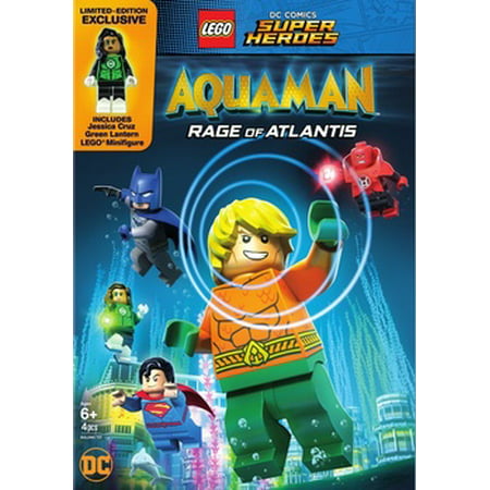 LEGO DC Super Heroes: Aquaman: Rage of Atlantis (w/mini figurine) ( (DVD))