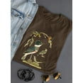 thumbnail image 3 of Antique Kingfisher T-Shirt Women -Alexander Wilson Designs, Female Medium, 3 of 4