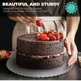 thumbnail image 6 of O'Creme Silver-Top Scalloped Round Cake and Pastry Board 3/32 Inch Thick 10, 6 Inch, 6 of 6