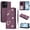 Darkpurple, variant on Wallet Case for Motorola Moto G (2026) with Wrist Strap, Slim Fit PU Leather Rugged with Card Holder RFID Blocking Shockproof Protective Back Cover for Women Girls, Purple