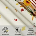 thumbnail image 2 of Nappe Citrouille d'Automne Ronde 60 Pouces Action de Grâce Feuille d'Automne Nappe Lavable Tournesol Feuilles d'Érable Récolte Housse de Table Décorative pour Maison Cuisine Salle à Manger Intérieur Extérieur Fête Pique-Nique, 2 of 6