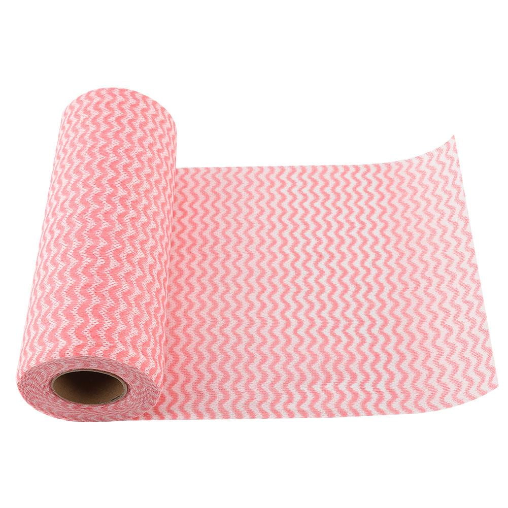 Mgaxyff 50pcs Disposable Nonstick Oil Nonwoven Fabric Duster Dish