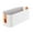 Orange, variant on Bedside Plastic Storage Caddy with Hooks Hanging Basket Dorm Room Organizer Box