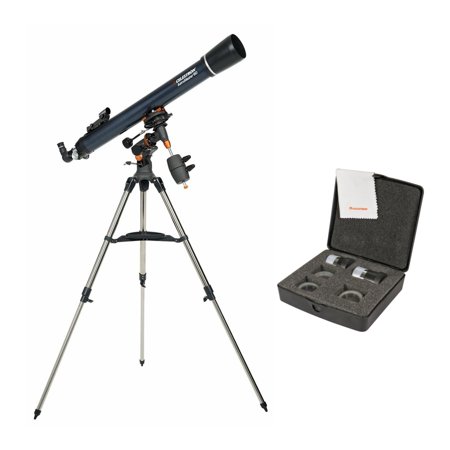 Celestron AstroMaster 90EQ Telescope Bundle with 94306 PowerSeeker Accessory Kit
