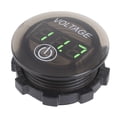 thumbnail image 2 of Digital Voltmeter, Car Voltmeter Easy Read Voltage Meter  For Monitor The Voltage For Car Motorcycles, Boats Red,Blue,Green, 2 of 8