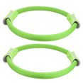 thumbnail image 1 of Yoga Ring, For Pilates And Yoga Practices Fitness Circle, 2pcs For Gym Wear- Easy To Operate Home Green, 1 of 8