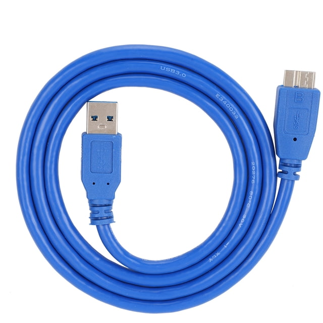 Cable de datos USB USB3.0-A/B Micro A/B macho para computadora PC Impresora Disco duro 1m