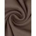 thumbnail image 5 of INSPIRE CHIC Women's Mother's Days Maternity Dress A Line Crewneck Short Sleeve Stretchy Summer Office Work Midi Pregnancy Dresses M Brown, 5 of 6