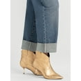 thumbnail image 3 of Jessica Simpson Women's and Women's Plus Zinnia Boyfriend Jeans, 25" Inseam, Sizes 2-24, 3 of 6