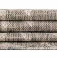 thumbnail image 6 of Unique Loom Outdoor Coastal Collection Area Rug - Ahoy (4' 1" Round Gray/Ivory), 6 of 12