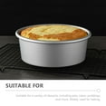 thumbnail image 3 of unbranded 6Ud Redondos Para Hornear De Aluminio Para Postres Y Pasteles En Casa Color Plata, 3 of 8