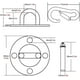 thumbnail image 2 of 'ceiling Hook, Mount Hook For Hanging Ock, , Hanging Ch And Punng Bag, With Carab, 2 of 4