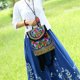 thumbnail image 4 of Mochilas de estilo étnico para mujer bolso Vintage con patrón de Ehuebsd bordado de flores de lona de gran capacidad para viaje, 4 of 9