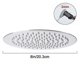thumbnail image 4 of Rain Shower Built-in Shower Head Stainless Steel Shower Head, 4 of 5
