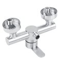 thumbnail image 4 of Stainless Steel Shower Faucet, Widened Handle, Ceramic Spool, Wall mounted Installation, Suitable for Most Shower Equipment, 4 of 7