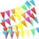 thumbnail image 1 of 50m Multicolor Pennant, Fabric Pennant Garland, Triangle Banner, Banner Flag, Outdoor Pennant 100 Pc, 1 of 4