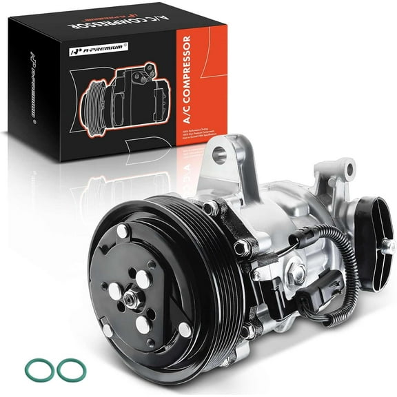 A-Premium AC Compressor with Clutch Compatible with Dodge Dakota Durango 2000-2001 V8 4.7L
