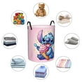 thumbnail image 6 of Stit-ch Laundry Basket Collapsible Cartoon Cute Clothes Hamper for Nursery Kids Toys Storage Bag, 6 of 10