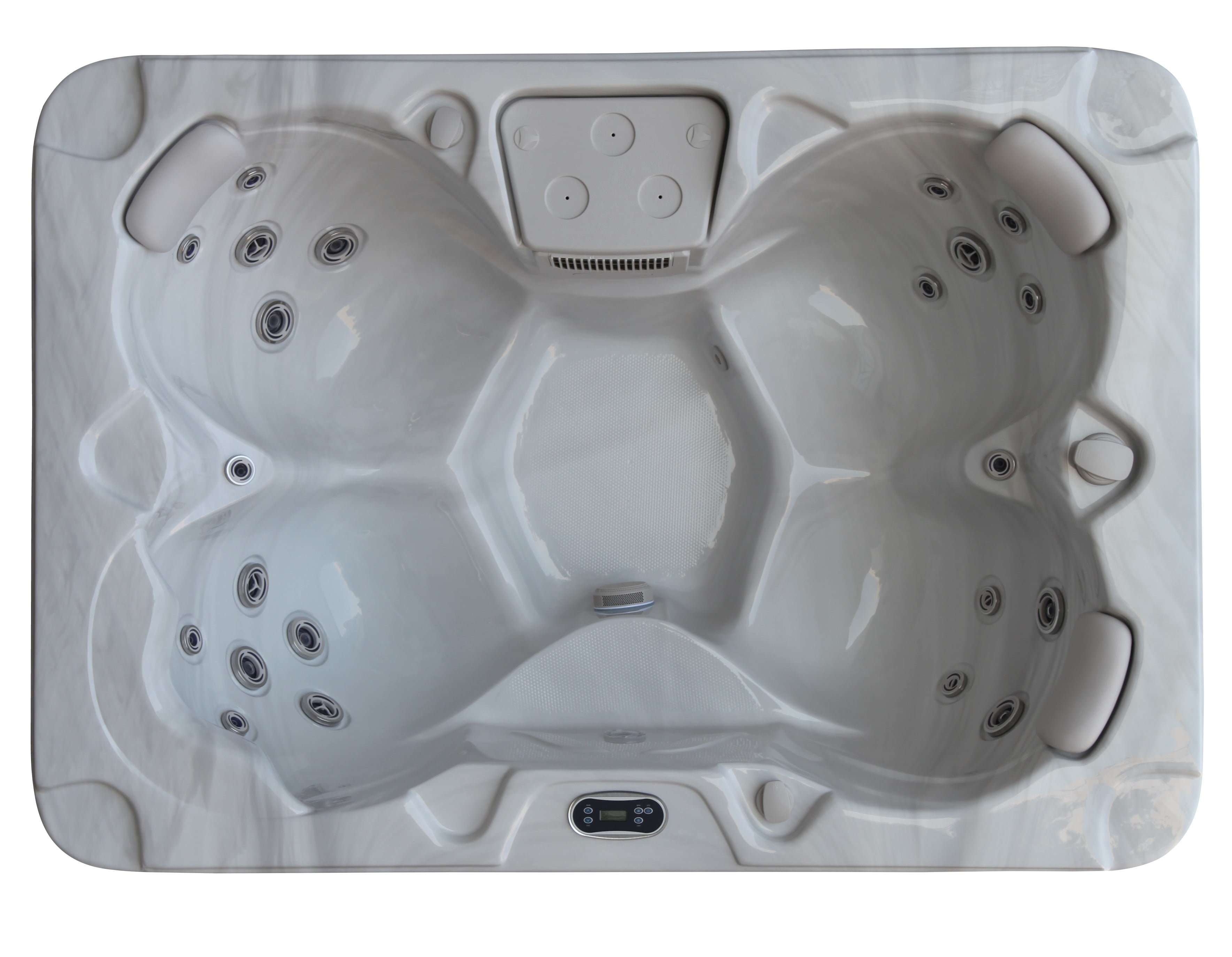 Tahoe 4 Person Hybrid 240V/120V Plug N Play Hot Tub