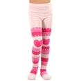 thumbnail image 2 of TeeHee Kids Girls Fashion Cotton Tights 3 Pair Pack, 2 of 7