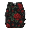 thumbnail image 4 of Easygdp Roses Mochila Ergonómica Versátil para Laptop - Múltiples Bolsillos, Correas Ajustables, Unisex para Escuela, Viajes y Actividades al Aire Libre-One Size, 4 of 5