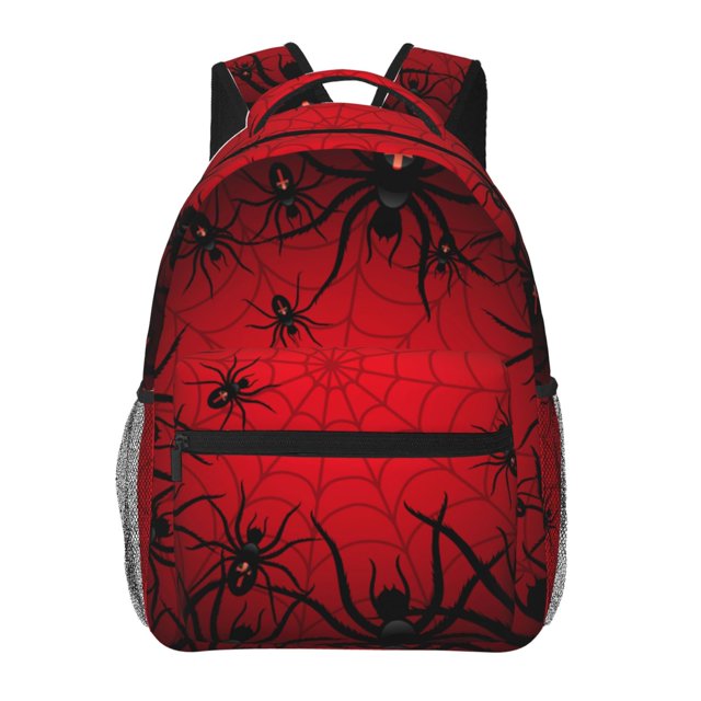 Balery Spiders On The Web And Space Mochila Escolar Impresa, Mochila Ligera para Viajes Casual, Mochila Duradera y Cómoda Multifuncional, Mochila para Laptop-One Size