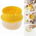 thumbnail image 1 of Egg Separator Kitchen Egg Yolk and White Separator with Collection Bowl, 1 of 6