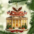 thumbnail image 4 of BSJJY 2026 USA 250th Anniversary Christmas Ornament, Acrylic Commemorative Decor 1776-2026, Collectible Gift for Holiday Party and Milestone Historical Event, 7.9IN (H), 4 of 5