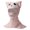 Zhilan powder-M, variant on Swiming Diving Facekini for Sport Head Neck Cover Sun Protections Full Face Mask Elastic Swim Caps
