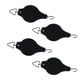thumbnail image 1 of Paquete de 4 poleas de plantas negras para macetas colgantes, comedero para pájaros brillar Electrónica, 1 of 3