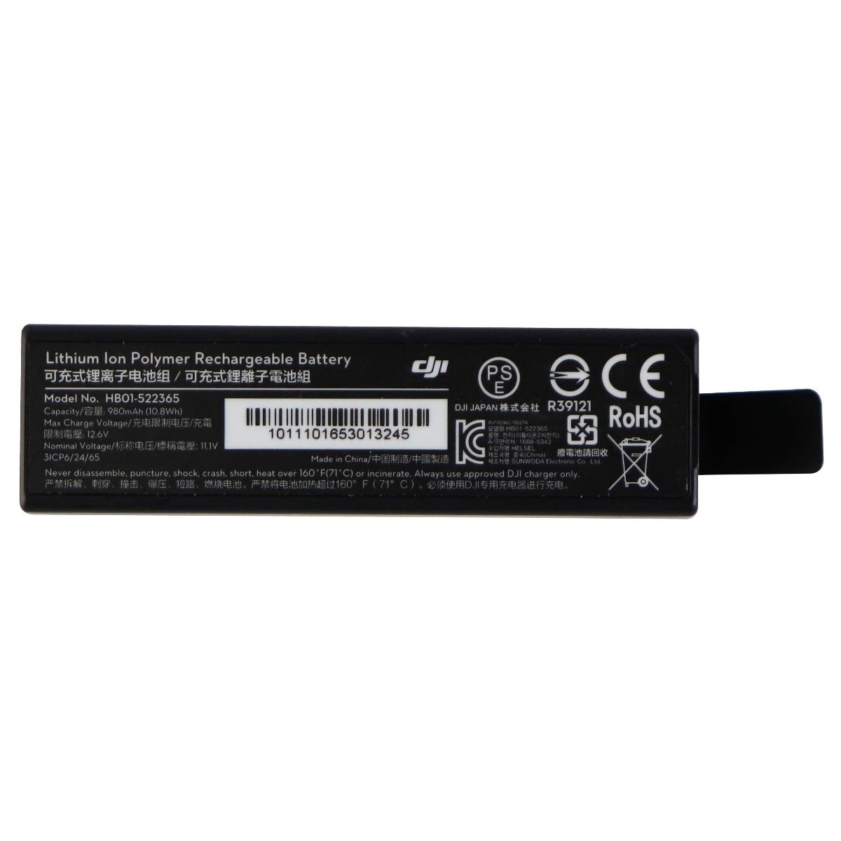 Chargeur Double Vhbw Pour Batteries DJI HB01 Et HB01-522365 - Charge Rapide, Témoin LED, Entrée 100-240V