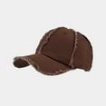 thumbnail image 5 of Audhol Baseball Cap Corduroy Cap Sports Hats Warm Winter Outdoor Travel Birthday Gift Baseball Cap for Men Womens Gorras Para Hombres Coffee One Size, 5 of 5