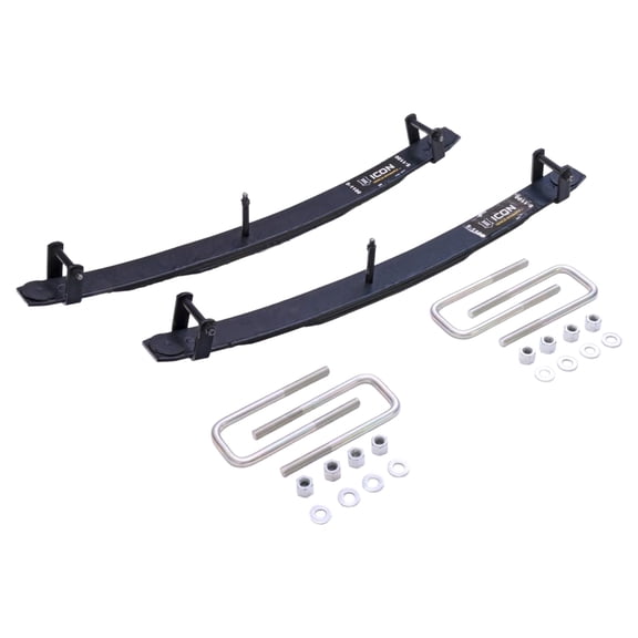 ICON 51100; 1996-2023 Toyota Tacoma/2000-2006 Toyota Tundra, 1.5" Lift Add-A-Leaf Kit