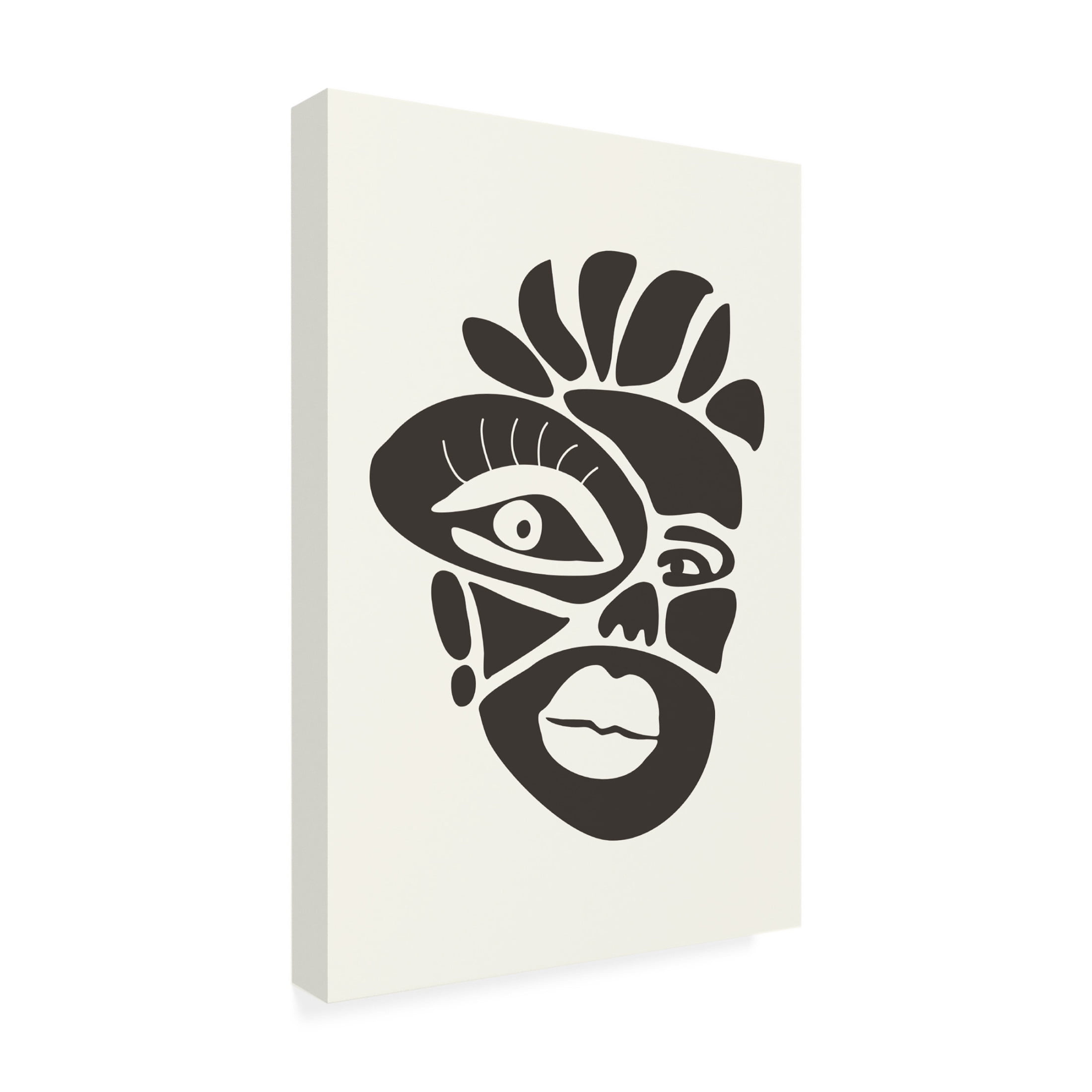Trademark Fine Art jay stanley Abstract Faces Series 1 Canvas Wall Art