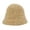 Khaki, variant on Teddy Winter Bucket Hat for Men Women Warm Sports Outdoor Travel Fisherman Hat Khaki One Size