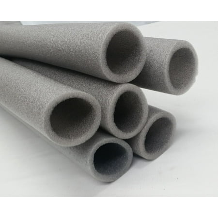 AirZone 38" Gray Enclosure Pole Foam Tubes, 6-Pack
