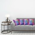 thumbnail image 3 of Ambesonne Abstract Throw Pillow Cover 4 Pack, Waves in Hand-drawn Style, 24", Multicolor, 3 of 7