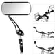 thumbnail image 3 of 2 Pack Bike Rear View Mirror Adjustable Rotate Mirror Wide Angle Rear View Aluminum Alloy Safety Rearview Mirror, 3 of 5