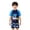 Navy-d, variant on MuXiKeJi Clothes Toddler Swimsuits Stretchy Swimwear Boys Two Piece Swim Set Beach Toddler Bathing Suit