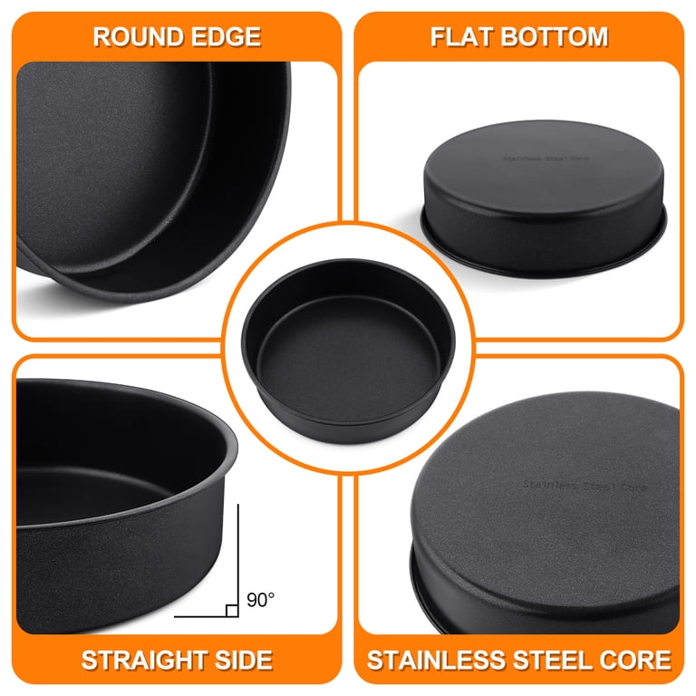 Vesteel 8-Inch Round Cake Pan Set of 2 photo 3