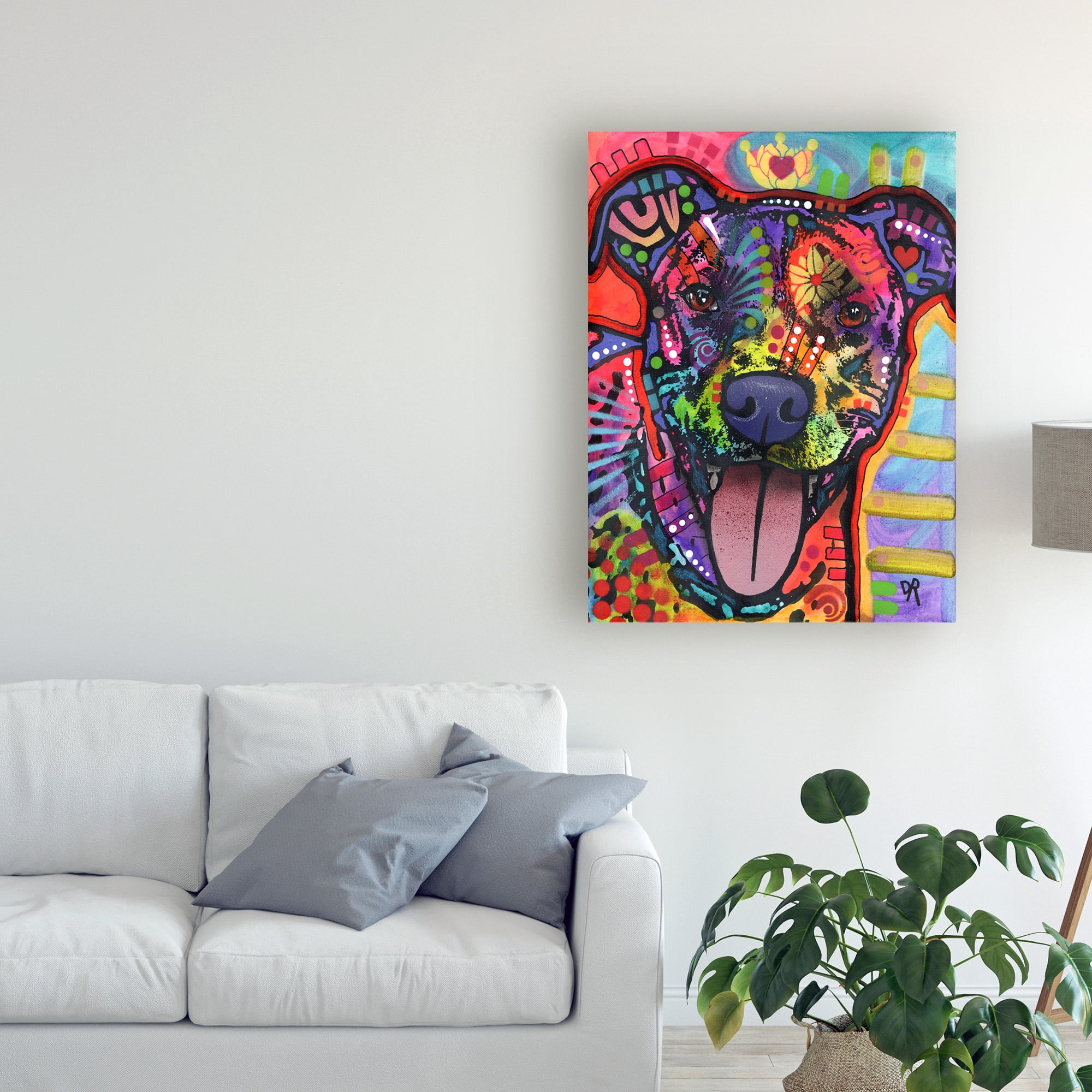 Trademark Fine Art 'Lois' Canvas Art by Dean Russo
