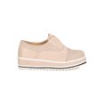thumbnail image 2 of Women Faux Suede Perforated Slip-On Lug Sole Flatform 19072, 2 of 6