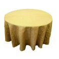 thumbnail image 1 of LA Linen TCBurlap132R-Natural Burlap Tablecloth, Natural - 132 in. Round, 1 of 1